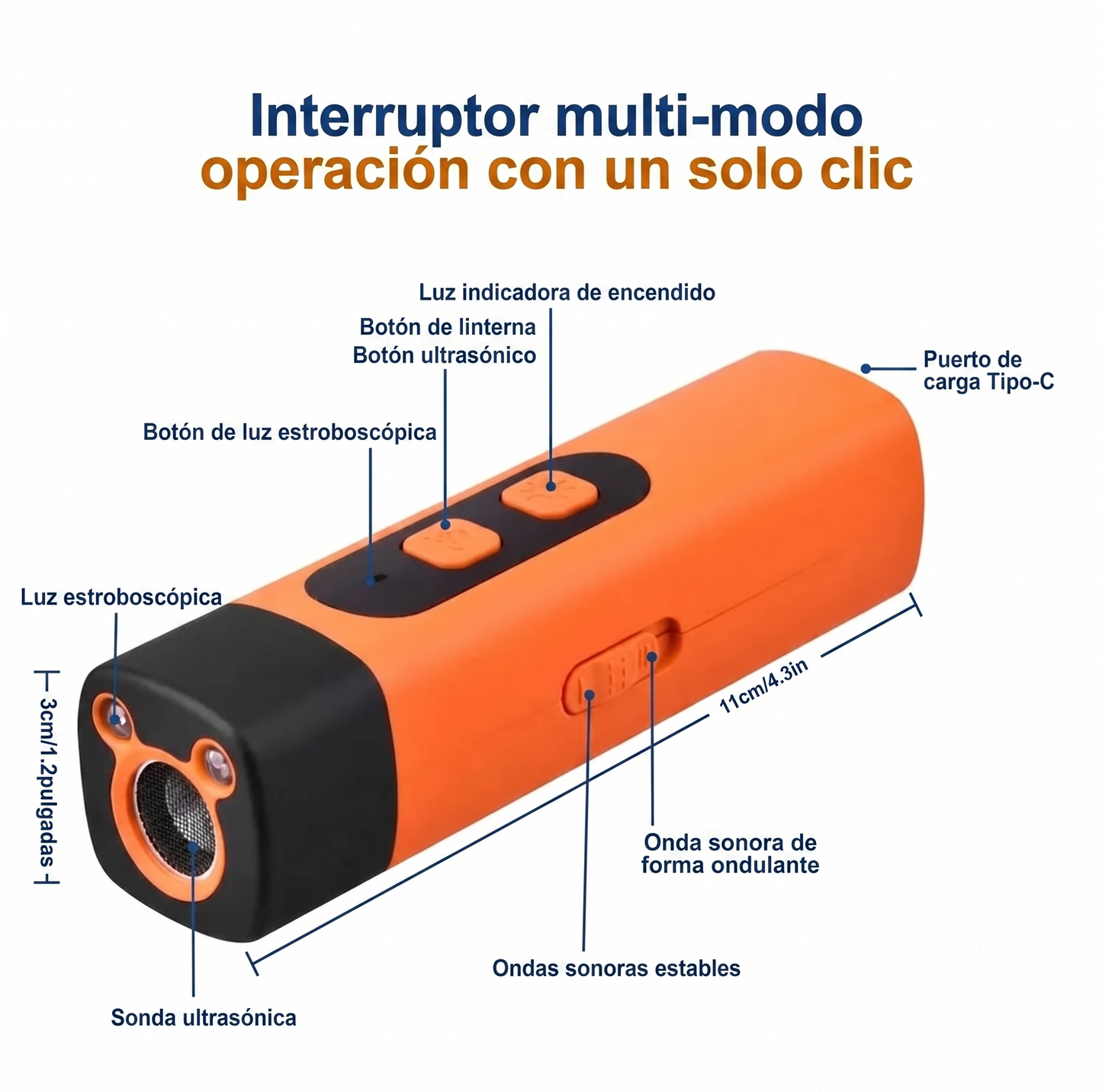 🐶 Dispositivo Antiladridos Ultrasónico 🐶