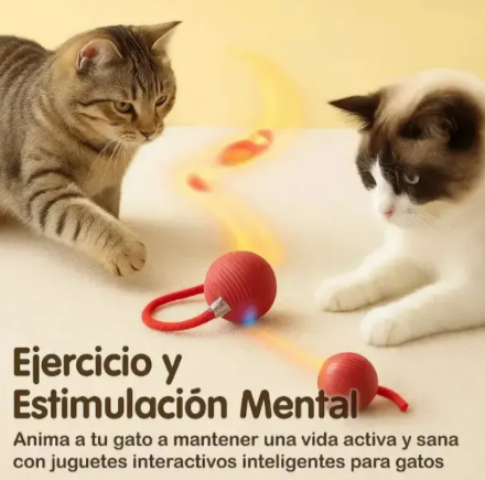 🌀 Pelota Interactiva GiroRodante™ 🐾